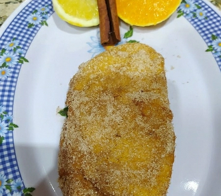 Torrijas de licor de orujo