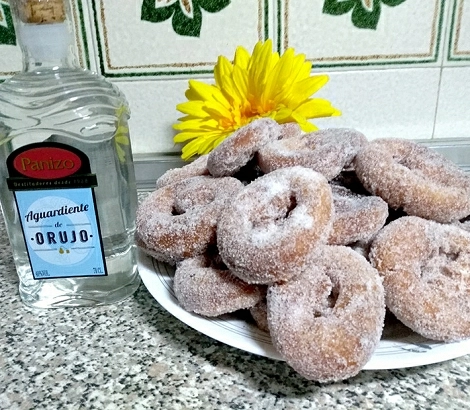 Rosquillas de la abuela de Aguardiente Panizo