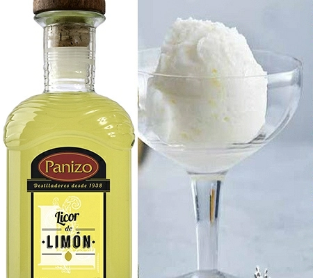 Sorbete de Licor de Limón Panizo