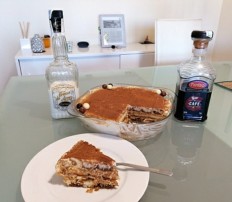 Panizando tiramisu