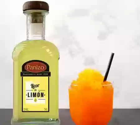 Granizado de naranja y Licor de Limón Panizo