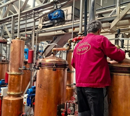 Orujos Panizo inicia su campaña de destilación y prevé transformar más de dos millones de kilos de o